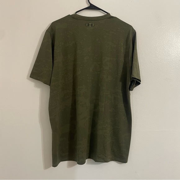 Men's UA Tech™ Vent Jacquard Short Sleeve - Picture 5 of 5